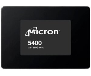 Твердотільний накопичувач SSD 1.92TB micron 5400 pro 2.5 SATA III 3D TLC (mtfddak1T9tga-1BC1zabyyr)