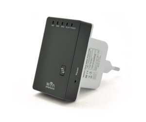 Підсилювач WiFi сигналу з вбудованою антеною LV-WR02, живлення 220V, 300Mbps, IEEE 802.11b / g / n, 2.4GHz, BOX