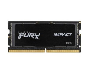 Пристрій для ноутбуків kingston FURY 16 GB SO-DIMM DDR5 4800 mhz impact (KF548S38IB-16)