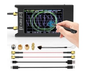 Векторний аналізатор спектра NanoVNA-H4 (10кГц - 1,5ГГц)