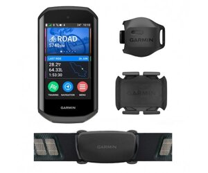 Велонавігатор Garmin Edge 1050 Bundle