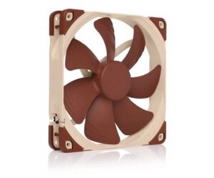 Вентилятор 140 мм, Noctua NF-A14 PWM, для корпуса 140x140x25мм SSO2 300-1500 об/хв 19,2-24,6дБ 4pin PWM