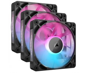 Вентилятор corsair icue link RX120 RGB PWM triple pack (CO-9051018-WW)