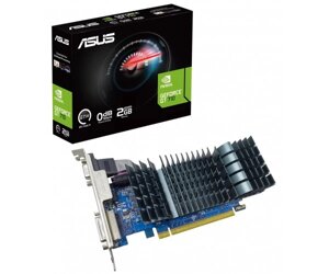 Відеокарта geforce GT710, asus, 2gb GDDR5, 64-bit, VGA/DVI-D/HDMI, 954/5012 mhz, silent, low profile