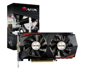 Відеокарта geforce GTX 750 ti, AFOX, 4gb GDDR5, 128-bit, DVI/HDMI/DP, 1020/5400 mhz (AF750TI-4096D5h1-V2)