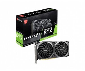 Відеокарта GF RTX 3060 12GB GDDR6 ventus 2X MSI (geforce RTX 3060 ventus 2X 12G)