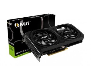 Відеокарта GF RTX 4060 8GB GDDR6 infinity 2 palit (NE64060019P1-1070L)