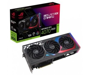 Відеокарта GF RTX 4070 super 12GB GDDR6x ROG strix gaming asus (ROG-STRIX-RTX4070S-12G-gaming)