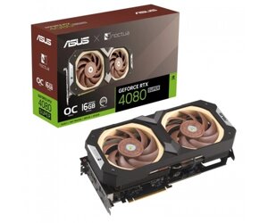 Відеокарта GF RTX 4080 super 16GB GDDR6x noctua OC asus (RTX4080S-O16G-noctua)