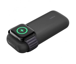 Зовнішній акумулятор (павербанк) Belkin BoostCharge Pro 10000mAh 20W з швидким бездротовим Charger для Apple Watch