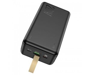 Зовнішній акумулятор (павербанк) Hoco J87B 30000mAh 20W Black