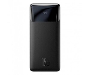 Зовнішній акумулятор (Power Bank) Baseus Bipow Digital Display Powerbank 15W 30000mAh Black (PPDML-K01)