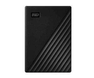 Зовнішній жорсткий диск 1Tb Western Digital My Passport, Black, 2.5, USB 3.2 (WDBYVG0010BBK-WESN)