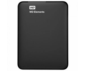 Зовнішній жорсткий диск 2.5 USB 2.0TB WD Elements Portable Black (WDBU6Y0020BBK-WESN)