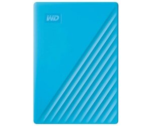 Зовнішній жорсткий диск 2.5 USB 4.0TB WD my passport blue (wdbpkj0040BBL-WESN)