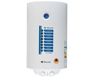 Водонагрівач Willer EV100DR Prime, White, 1500W, 100л, сухий ТЕН, 1 ТЕН, механічне керування, зовнішній терморегулятор,