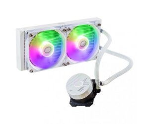 Водяне охолодження cooler master masterliquid 240L CORE ARGB WHITE (MLW-D24M-A18PZ-RW)