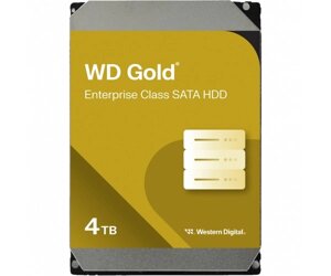 WD жорсткий диск 4TB 3.5 7200 256MB SATA gold