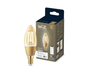 WiZ Лампа розумна E14, 4.9W, 25W 370Lm, C35, 2000-5000K, філаментна, Wi-Fi