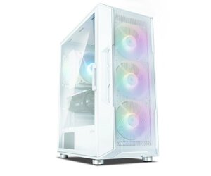 Zalman Корпус I3 Neo, без БЖ, 1xUSB3.0, 2xUSB2.0, 4x120mm RGB fans, TG Side Panel, ATX, білий