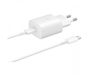 Зарядний пристрій Samsung 25W PD Wall Charger White (EP-TA800XWEGRU)