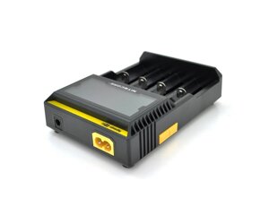 Зарядний пристрій універсальний Nitecore Digicharger D4, 4 канали, LCD дисплей, підтримує Li-ion, Ni-MH та Ni-Cd AA