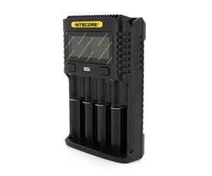 Зарядний пристрій універсальний Nitecore Digicharger UMS4, 4 канали, LCD дисплей, підтримує Li-ion, Ni-MH і Ni-Cd AA