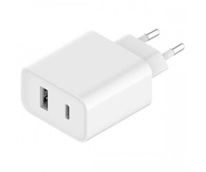 Зарядний пристрій Xiaomi Mi 33W Wall Charger (Type-A+Type-C) EU White (BHR4996GL)