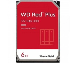 Жорсткий диск WD red plus 6 TB (WD60EFPX)