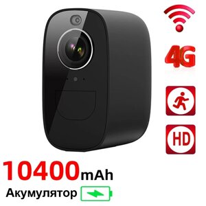 4G камера відеоспостереження вулична з великим акумулятором 10 400 мАч Nectronix S3 до 10 днів роботи