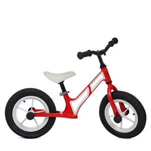 Біговел Profi Kids HUMG1207A-2 колеса 12 дюймів червоно-білий