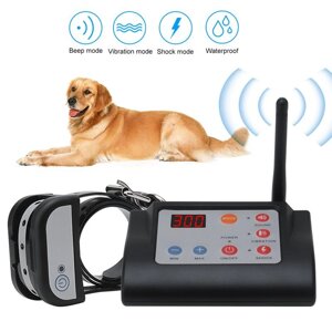 Беспроводной электронный забор для собак + электронный ошейник для дрессировки 2-х собак Petguider 883-2 (с 2-мя