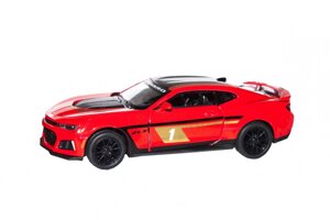 Дитяча модель машинки Chevrolet Camaro ZL1 2017 Kinsmart KT5399FW інерційна, 1:38 Red