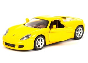 Колекційна машинка Porsche Carrera GT KT5081W інерційна Yellow