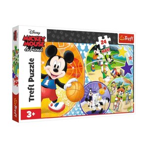 Дитячі пазли МАХІ Disney "Час для спорту" Trefl 14291 24 елементи