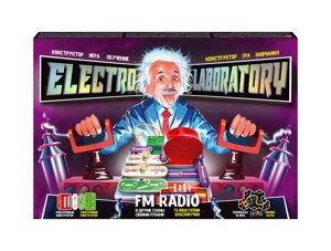 Електронний конструктор "Electro Laboratory. Radio+Piano" Danko Toys ELab-01-03 FMRadio