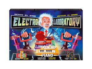 Електронний конструктор "Electro Laboratory. Radio+Piano" Danko Toys ELab-01-03 Piano