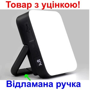 Ліхтар для кемпінгу 80W з трьома режимами з акумулятором 10000 мАг Unibrother YL-202 (УЦЕНКА - відламана ручка)