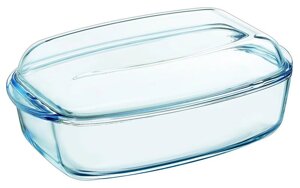 Форма для випічки Pyrex Essentials (гусятниця) 32.6х19.7см, жароміцне скло