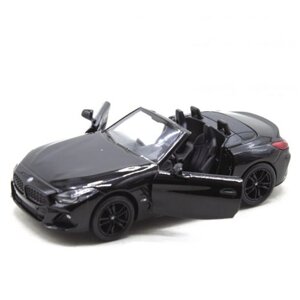 Машинка інерційна "BMW Z4" KT5419W масштаб 1:36 Чорний