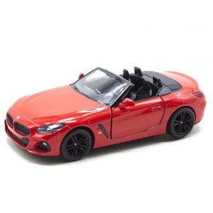 Машинка інерційна "BMW Z4" KT5419W масштаб 1:36 Червоний