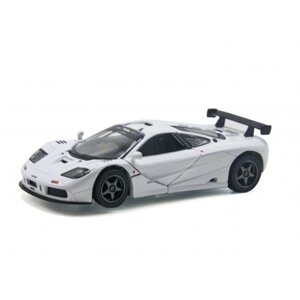 Машинка інерційна "McLaren F1 GTR" KT5411W масштаб 1:36 Білий