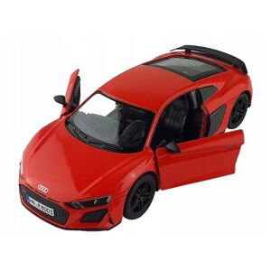 Машинка металева інерційна Audi R8 Coupe 2020 Kinsmart KT5422W 1:36 Червоний