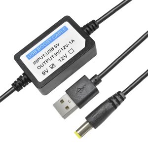 Потужний підвищує USB перетворювач напруги DC 5 в 9 вольт, 1 Ампер Nectronix UBC-9