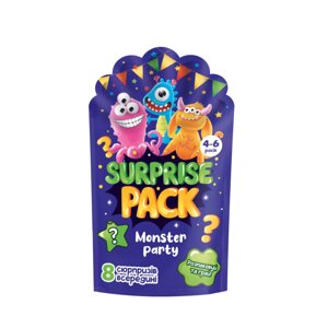 Набір сюрпризів Surprise pack "Monster party" Vladi Toys VT8080-03 Укр