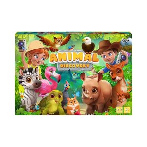 Настільна гра "Animal Discovery" Danko Toys G-AD-01-01U укр