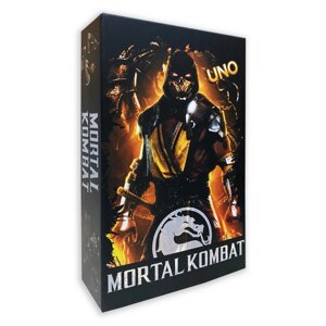 Настільна гра "Mortal Kombat UNO" PLR-0022 українською мовою