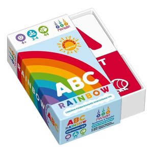 Настільна навчальна гра ABC rainbow 360050, 44 картки