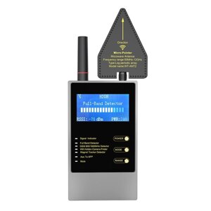 Професійний детектор жучків, прослушки, бездротових камер, GPS трекерів - антижучок Nectronix WT-10