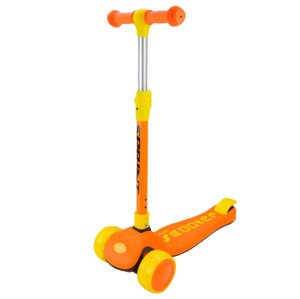 Самокат дитячий 3-х колісний Mini Scooter SC2420(Orange) колеса, що світяться, помаранчевий